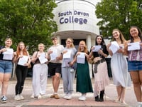 South Devon College 99 per cent A level success