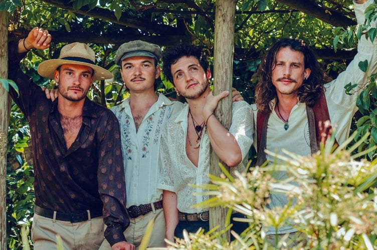 Los Costureros band portrait