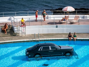 Rolls Royce in Plymouth pool stirs rumours