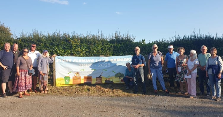 Groups join together for composting tour