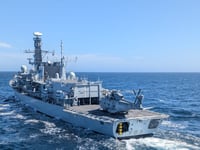 HMS St Albans home after 150 days