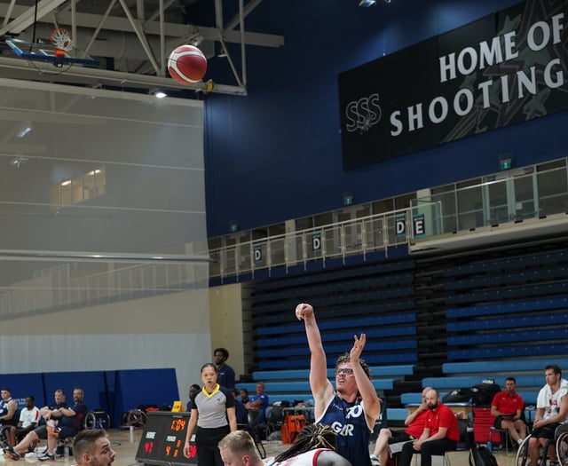 Wheelchair basketball star Oscar is Bosnia bound