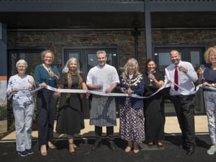 Mayor of Dartmouth opens new retirement apartments at Mewstone Place
