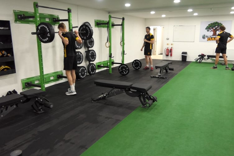 The weight room