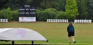 Cricket campaign ends with a wet whimper