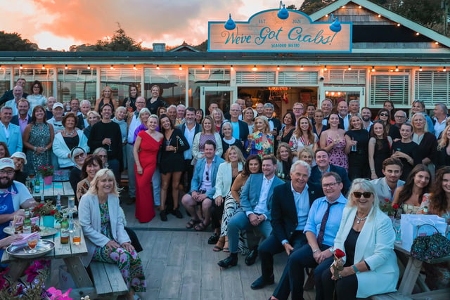 The Winking Prawn hit the red carpet for The Roses premiere
