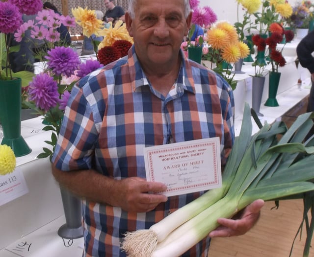 Malborough Horticultural Society Annual Show triumphs