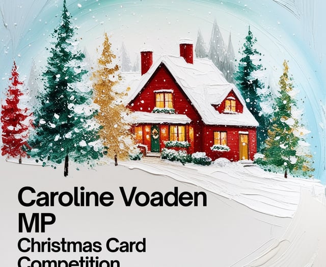 Caroline Voaden launches school Christmas Card Competition