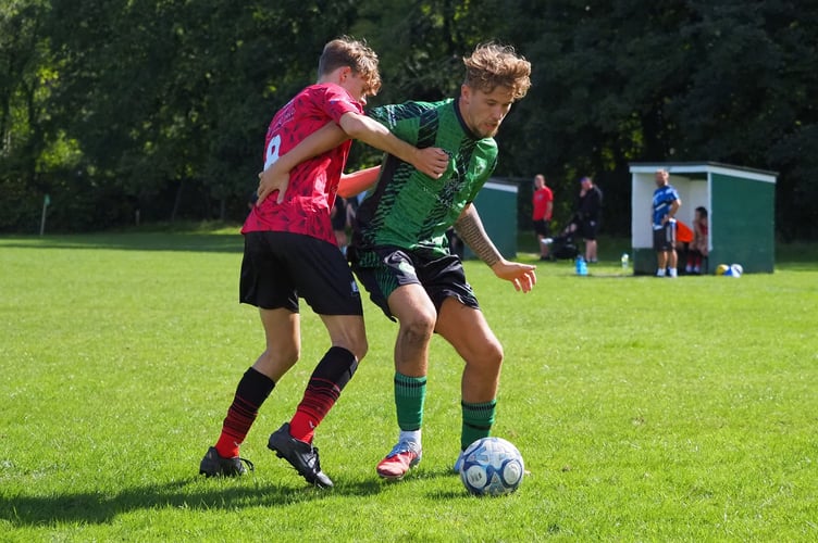 Ivybridge Town 2nd XI action, SDFL Div 2
