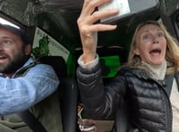 Totnes car dealers' charity hearse challenge