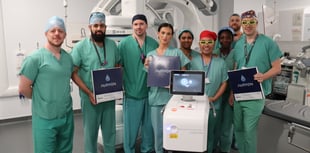 Derriford Hospital first in UK to use treatment for Vascular Disease