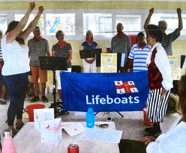 Birthday Concert Raises £285 for Salcombe RNLI