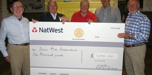 Dartmouth Rotary Club keep Air Ambulance flying