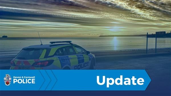 Devon and Cornwall Police update.