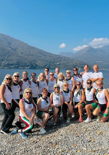 Rowing club shines in Italy