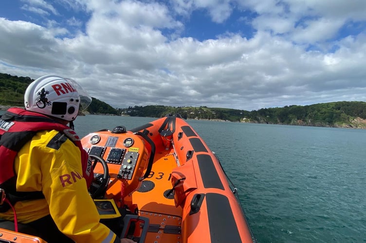 Dart RNLI in action