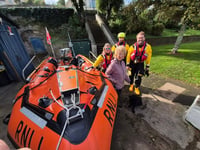 Dog owner thanks Dart RNLI for rescue