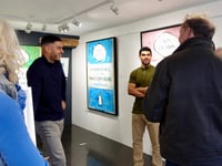 Charles Hollywood exhibition triumphs in Salcombe