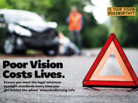 Police revoke licences in eyesight road safety campaign