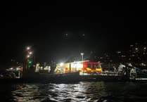 Dartmouth Fire Brigade teams up for river fire drill