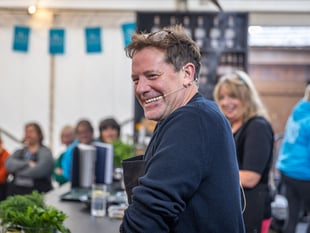 Saturday Kitchen stars cook up a storm at Dartmouth Food Festival