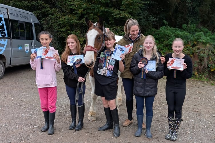 Horse Care and Management students