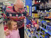 Tesco Kingsbridge collects toys for local children this Christmas