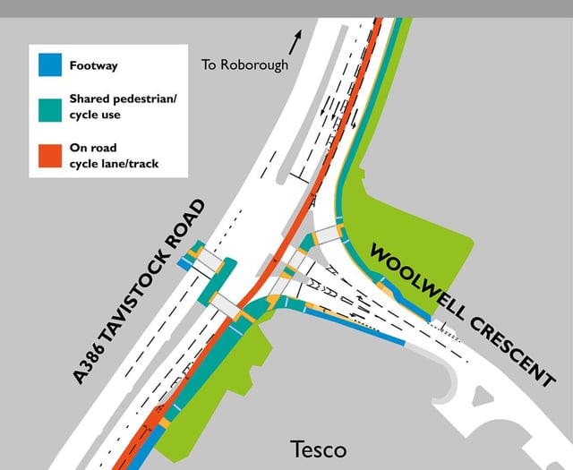 Woolwell to The George Transport scheme phase one nears completion