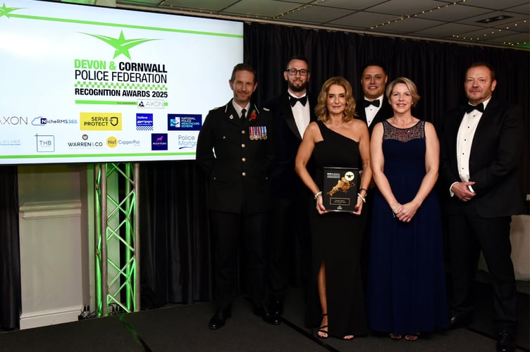 Devon and Cornwall Team Award winners for investigation termed Operation Mulberry.