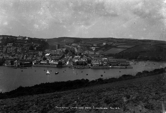 Salcombe (North End) from Ilbertstow after  WWI