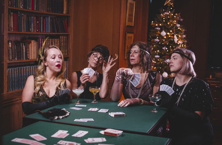 A stylish game of cards