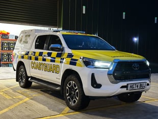 Kingsbridge Coastguard unveils new rescue vehicle