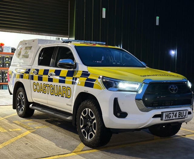 Kingsbridge Coastguard unveils new rescue vehicle