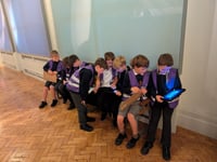 Harbertonford pupils embark on time odyssey at Exeter museum