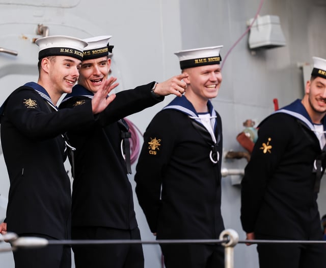 HMS Richmond Returns to Plymouth after epic eight-month mission