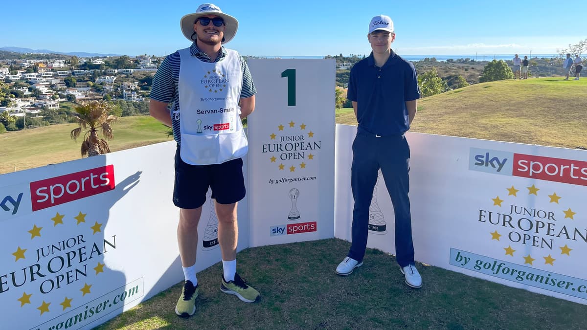 Dartmouth GC duo soaking up the Spanish sun