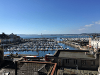 Suspected Russian spy comes ashore from cargo ship at Torquay