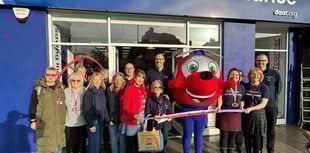 Newest air ambulance charity shop opened by founder
