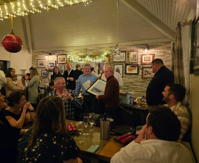 RNLI Salcombe Christmas celebration honours crew, community support