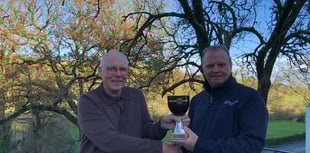 Thurlestone and Dartmouth golfers braving the winter weather