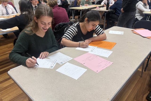 Kingsbridge Students compete in UKMT Senior Maths Challenge 