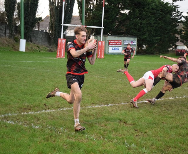 Salcombe prevail in a game of two halves