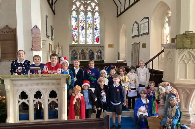 Charleton CoE Academy's Nativity was a hit with the audience