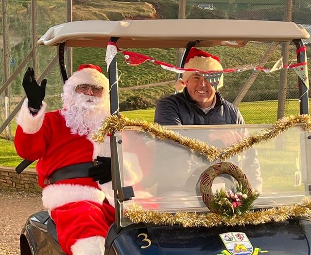 Thurlestone juniors graced by a special visitor