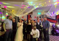 RNLI cheers Malcolm and Lou's wedding