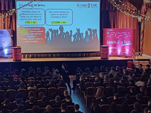 Kingsbridge College Students dive Into road safety workshop