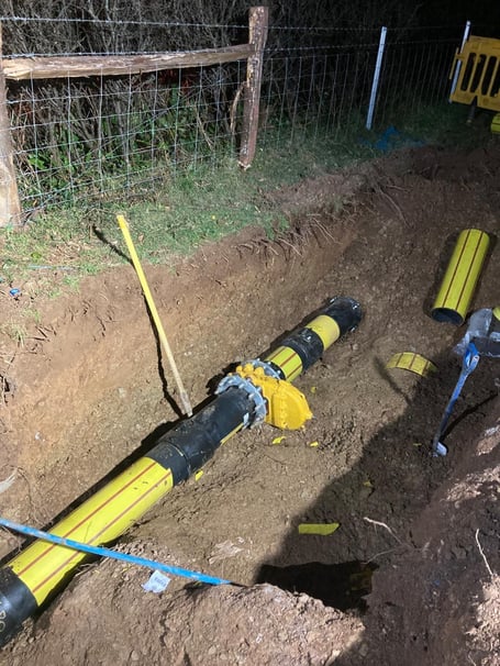 Wales and West Utilities continues to try and restore the gas supply to 4600 homes - WWU