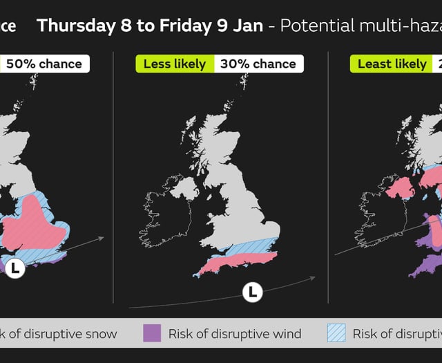 More snow and rain expected at end of the week