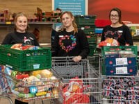 Aldi aids Devon foodbanks: Almost 45,000 Christmas meals donated