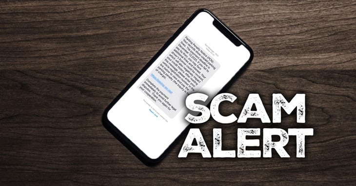 Scam Alert.
